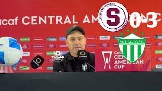 JAVIER LÓPEZ"DT DE ANTIGUA GFC HABLA SOBRE LA VICTORIA ANTE SAPRISSA DE COSTA RICA