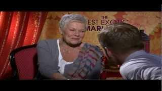 Judi Dench, Tom Wilkinson and Penelope Wilton Interview for THE BEST EXOTIC MARIGOLD HOTEL