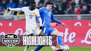 Italy vs. France UEFA Nations League Highlights | FOX Soccer