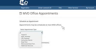 How to Schedule an Appointment on AZ MVD Now