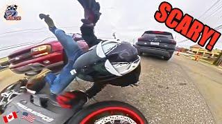 180 BRUTAL MOTORCYCLE CRASHES | CRAZY & EPIC worst motorcycle engines 2024.