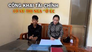 CÔNG KHAI TÀI CHÍNH.EM QUÂN 15 TUỔI NGƠ NGÁC TRƯỚC SỐ TIỀN QUỸ ''CÔ VŨ THỊ NGA ''ÚC TÀI TRỢ..!