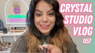 Crystal Studio Vlog | Pack Crystal Orders with me! SV057