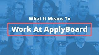 What It Means To Work At ApplyBoard