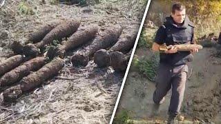 Unexploded World War II Bombs Found in Romania