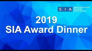 2019 SIA Award Dinner, Nov. 7