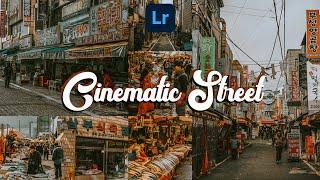 Cinematic Street Preset | Lightroom Mobile Presets Free DNG & XMP | Lightroom Presets Tutorial 2020