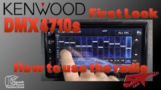 Kenwoods new DMX4710s how to use the radio part 2