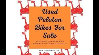 Buy a Used Peloton versus Buying New