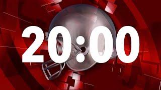 20-Minute Timer for Football Fans