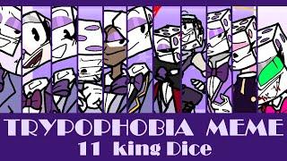 trypophobia meme {FlipaClip}(king Dice)