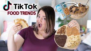 Testing VIRAL TikTok Food Trends!