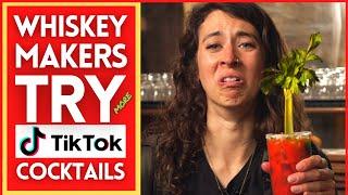 whiskey makers try TikTok cocktails - ROUND 2