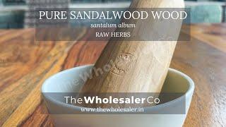 Pure Sandalwood Wood - Santalum Album - TheWholesalerCo