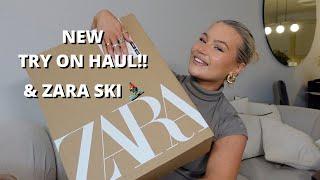 NEW ZARA HAUL!! ZARA SKI | WINTER STAPLES | ZARA SALE