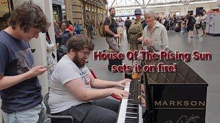 Setting The Piano On Fire With House Of The Rising Sun