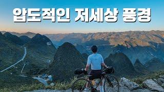 Overwhelming World Scenery Hajang Loop Riding (3) Vietnam Bike Travel  Riding in Vietnam