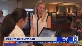 City council member wants to ban businesses from going cashless