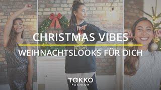 Christmas For Everyone – Festliche Weihnachtslooks mit Pailletten, Perlen, Satin & Strick