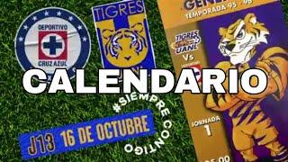 Calendario oficial de Tigres Apertura 2021