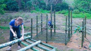 120 Day Building 2-Story Bamboo House. Start To Finish - Leave The Noisy City To The Countryside