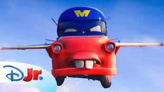 Air Mater ️ | Pixar's Cars Toon - Mater’s Tall Tales | @disneyjr