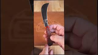 BOKER HAWKBILL 2 0 BROWN JIGGED BONE