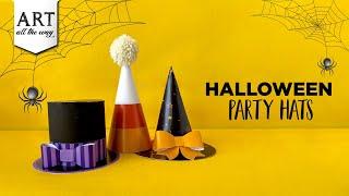 Halloween Party Hats | Party Favors Ideas | Creative Craft Design | DIY Paper Crafts | Hat Making