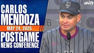 Carlos Mendoza on David Peterson's 'big boy performance,'  hitting of Juan Soto &  Brett Baty in win