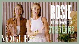 Every Outfit Rosie Huntington-Whiteley Wears in a Week | 7 Days, 7 Looks | Vogue