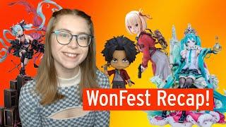 Let's Talk Figure Announcements! WonFest 2023 Winter Recap!