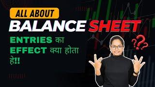 Basics of Balance Sheets | Tally Entries: Balance Sheet Mein Kya Asar Hota Hai?