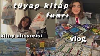 TÜYAP KİTAP FUARI VLOG | kitap alışverişim