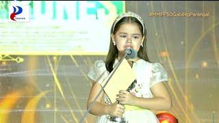 MMFF 2024 Winner Best Child Performer Sienna Stevens Green Bones