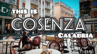 THIS IS COSENZA CALABRIA! We eat, shop, and walk around the best city of #calabria