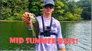 BASS fishing GLENN SPRING LAKE