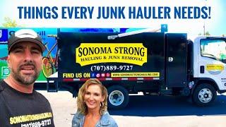 Things Every Junk Hauler Needs! #junkremoval #tools #hauling