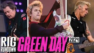 Green Day Rig Rundown Guitar & Bass Gear Tour 2024