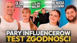 Jak dobrze znają się PARY INFLUENCERÓW? *Klaudia Sadownik vs Szalina vs Olga Grzebielec*