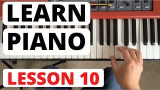 How To Play Piano for Beginners, Lesson 10 || More Scales, And Playing Staccato