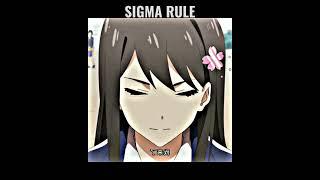 SIGMA RULE ANIME