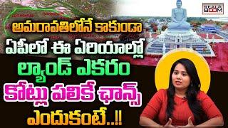 AP Real Estate Future Growing Areas | CM Chandrababu On AP Capital | Amaravati Land Rates | RealBoom