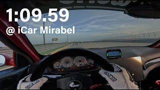 E46 M3 Hotlap - Nankang AR-1 - iCar Mirabel 1:09.59