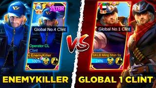 Epic Showdown: EnemyKiller Vs Top 1 Global Clint - A Intense Battle for Victory