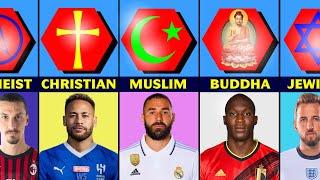 Religion Of Famous Football Players. Christian • Muslim • Buddha. Part - 1