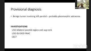 PG CLINICS PAROTID TUMOUR