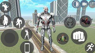 Giant Ultron Mode New Update In Indian Bikes Driving 3D Game | Ultron vs Black Panther ||