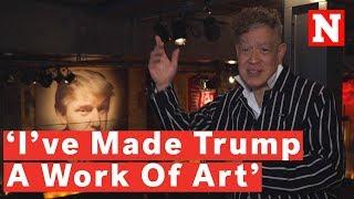 Famed 'Piss Christ' Artist Andres Serrano Creates Trump-Themed Art Show