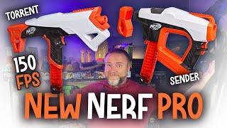 Hands-on with the new Nerf Pro Blasters! Sender & Torrent!