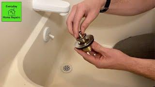 HOW TO REMOVE AND REPLACE A TUB DRAIN